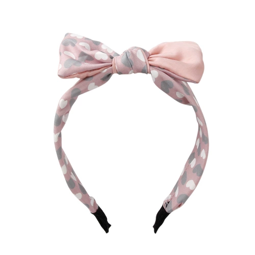 Детский модный аксессуар для волос, нескользящий ободок с бантиком для школьников, Южная Корея, подходит для подростков