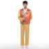 Hàn quốc người đàn ông truyền thống của hanbok Hàn Quốc biểu diễn múa trang phục ảnh ảnh Han Phong nam quần áo thiểu số Trang phục dân tộc