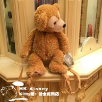 Дисней, аттракционы, мультяшная плюшевая кукла, рюкзак, небольшая сумка, Гонконг, с медвежатами
