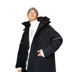 Văn học nam nữ mua sắm áo len cổ áo cotton nam phiên bản Hàn Quốc theo xu hướng trong phần dài áo khoác cotton dày áo khoác cotton đẹp trai quần áo mùa đông