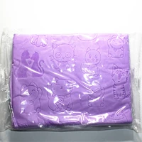 Сердечная сумка для кошки в фиолетовом