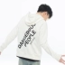 Dangerouspeople Xue Zhiqian dsp túi giấy người in logo slogan bông áo len trùm đầu hoodie đỏ Áo len