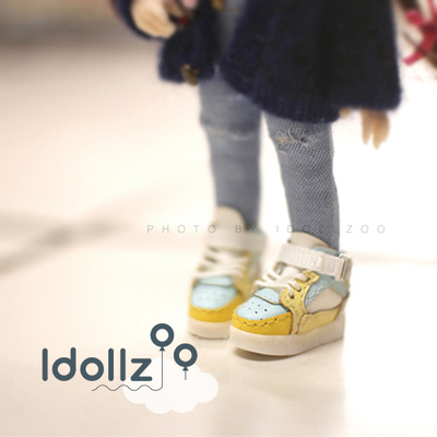 taobao agent OB11 baby shoes contrasting sneakers Blythe Shoe Bowment Shoe Midtore OB24 YOSD