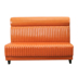 Nordic Lounge Bar cafe boong sofa mạng tùy chỉnh đơn giản đôi màu đỏ câu lạc bộ sách sofa nhà hàng món tráng miệng - Ghế sô pha ghế bành thư giãn Ghế sô pha