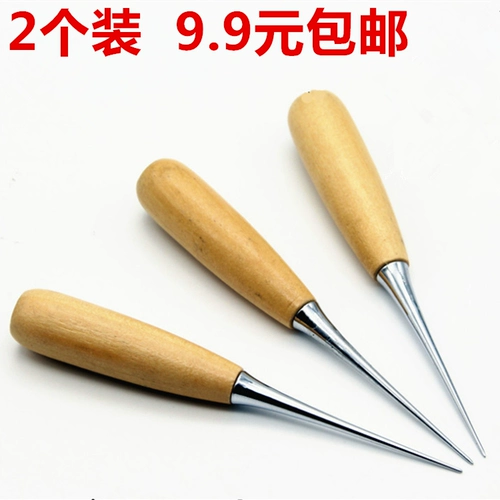 Anwed Tool Punching с твердым деревянной ручкой для обновления обуви.