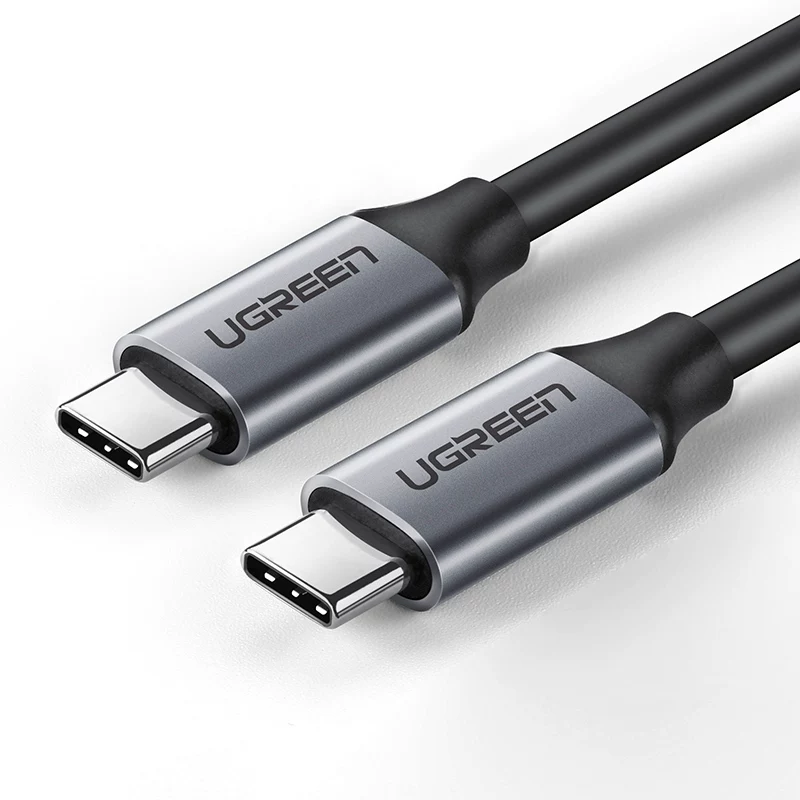 Кабель данных с двумя коннекторами Type-C, PD быстрая зарядка, длина 1.5