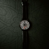 Оригинальный креативный калейдоскоп, автоматические механические механические часы, Великобритания, из натуральной кожи