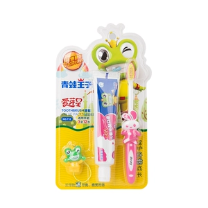 NO.712 Frog Prince Wonderful Frog Детский набор зубной щетки