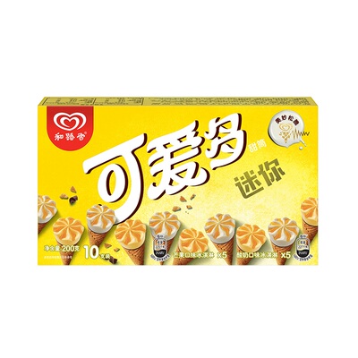 Heluxue Mini Cute Multiple Cones со вкусом манго и йогурта, 200 г (10 шт.)