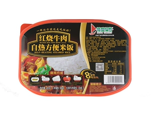 [得益绿色 红烧牛肉 自热方便米饭 420g]