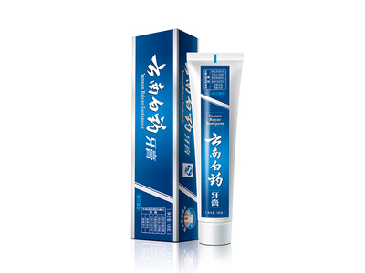 Зубная паста Yunnan Baiyao с мятой 120г