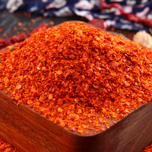 手工石磨干辣椒面500g