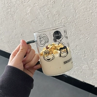 Snoopy Transparent Cup Glus