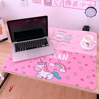 Милый ноутбук для школьников, большая мышка, волшебный настольный коврик, фламинго, большой размер