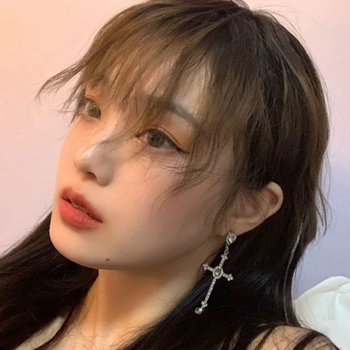 Серьги, инкрустировано бриллиантами, европейский стиль