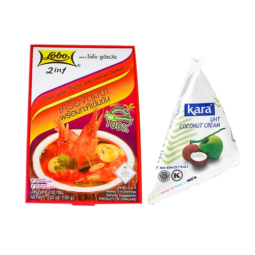 Lobo Dongyin Gong Sauce Soup Soup в Таиланде, Таиланд импортирован оригинальный музыкальный горшок Spice Spice, горячий и кислый суп из креветок, основание Dongyin Gong Material