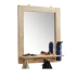 Gương phòng tắm hiện đại gương gỗ khung gương đơn giản hội trường gương gương treo tường nửa chiều dài trang trí gương - Gương Gương