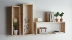 Kết hợp tường khung tường sáng tạo treo tường hiện đại tối giản phòng khách trang trí tường khung gỗ rắn lưu trữ vuông - Kệ giá để giầy dép Kệ
