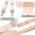 Lauren Katie Nhật Bản và Hàn Quốc new unisex áo sơ mi clip trượt garter clip vòng chân garter dây nịt bít tất phối ren nơ màu trắng Nịt Tất