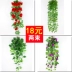 Cây treo tường chậu hoa mô phỏng khách sạn treo tường cửa hàng treo tường màu xanh trong nhà hoa tường cỏ xanh trang trí - Hoa nhân tạo / Cây / Trái cây cây bàng singapore giả Hoa nhân tạo / Cây / Trái cây