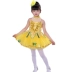 Trang phục trẻ em váy hoa màu xanh lá cây trình diễn váy khiêu vũ nữ hoa nhài nhỏ hoa sen phong cách cỏ pettiskirt ballet - Trang phục