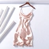 Slim Connaught Châu Âu và Hoa Kỳ sexy dress nữ giả silk slim backless Một từ ăn mặc buổi tối ăn mặc 0.17XH3621 đầm đẹp 2021 váy đầm