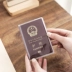 PVC hộ chiếu không thấm nước gói hộ chiếu trong suốt bìa Trung Quốc hộ chiếu trong suốt hộ chiếu bảo vệ bìa hộ chiếu giữ giấy chứng nhận bộ túi đựng giấy tờ Túi thông tin xác thực