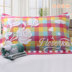 Miễn phí vận chuyển bông gạc vải khăn jacquard tăng dày vài phim hoạt hình đoạn một cặp váy - Khăn gối vỏ gối Khăn gối