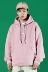 ZOELLY Zelin Winter màu rắn cộng với áo len trùm đầu nhung nam cơ bản giản dị áo hoodie lỏng