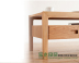 Phong cách nhật bản gỗ rắn bàn cà phê sồi trắng bàn cà phê đơn giản phòng khách hiện đại bảo vệ môi trường một số loại đồ gỗ vững chắc Bàn trà