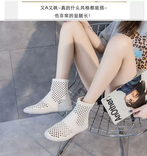 Сапоги, дышащие нескользящие туфли, из натуральной кожи, большой размер, мягкая подошва