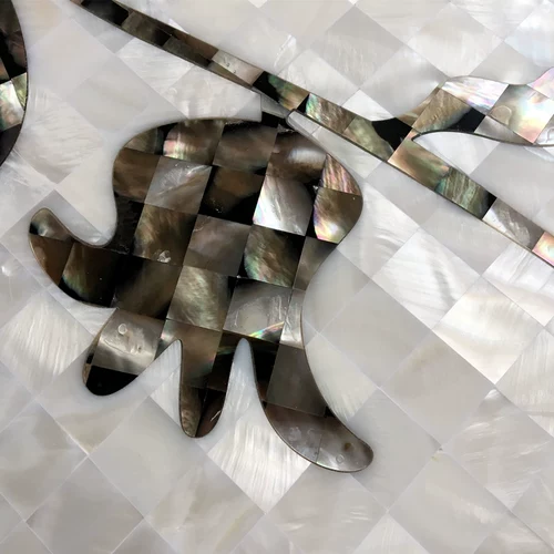 AFSJ Shell Mosaic Cuzzle Carbing Dense Toper Dofa Foine Wall Plain настройка