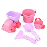 Розово-фиолетовый комплект для принцессы, сумка для хранения