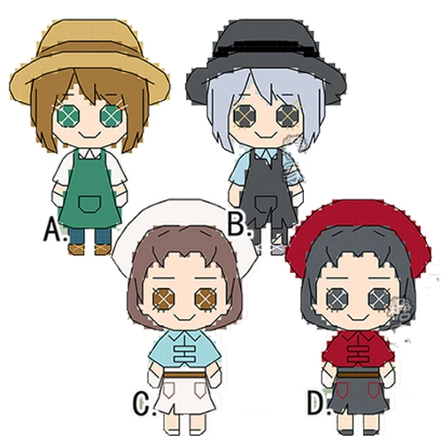 Брелок, мобильный телефон, униформа медсестры, двусторонняя вышивка