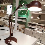Ikea, обучающее чтение для офиса, настольная лампа для письма, защита глаз, (в наличии на складе)