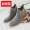 Giày bốt nam mũi nhọn nam mùa đông cộng với xu hướng nhung British Martin bốt da cao để giúp booties nam giày boot nam độn gót