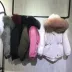 2018 chống mùa giải phóng mặt bằng mất giải phóng mặt bằng xuống của phụ nữ phần dài kích thước lớn dày mỏng trùm đầu lớn cổ áo lông thú áo khoác Hàn Quốc Xuống áo khoác