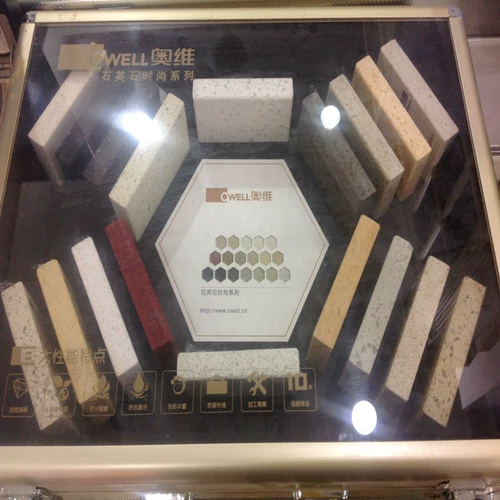 Счетчик кухонного шкафа настроен европейским счетчиком, чтобы монополизировать Owell Quartz Stone Aviolin Stone