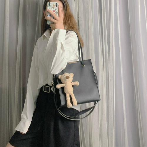 Сумка через плечо, универсальная вместительная и большая сумка на одно плечо, коллекция 2021, в корейском стиле, популярно в интернете