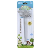 Бутылочка для кормления, автоматическая трубочка, щеточка, универсальная бутылка, с медвежатами, широкое горлышко