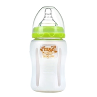 Зеленый стеклянный защитный чехол, 180 мл