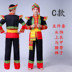 Miao trang phục Vân Nam dân tộc thiểu số trang phục múa Quảng Tây Zhuang Li người Tujia hiệu suất quần áo của nam giới Trang phục dân tộc