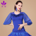 Mùa xuân và mùa thu Square Dance Trang phục Áo dài Tay áo lưới Lantern Lantern Ballroom Latin Dance Dress Nữ Dancing Quần áo Ren - Khiêu vũ / Thể dục nhịp điệu / Thể dục dụng cụ giày tập khiêu vũ Khiêu vũ / Thể dục nhịp điệu / Thể dục dụng cụ