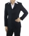 Phù hợp với phụ nữ phù hợp với màu xanh hải quân phù hợp với hai hoặc ba nút để làm việc kinh doanh áo sơ mi đen ba mảnh mẫu vest nữ đẹp 2021 Business Suit