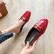 Baotou một nửa dép nữ mùa hè 2020 mới bá đạo giày lười Hàn Quốc đế phẳng thời trang hoang dã đi dép - Dép