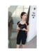 Kích thước lớn đồ bơi nữ võ sĩ quyền Anh năm điểm quần bảo thủ bìa bụng chia thể thao sinh viên mỏng ngắn tay áo chống mite chất béo MM bộ đồ bơi nữ 2 mảnh	 Bộ đồ bơi hai mảnh