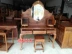 Lắp ráp bàn gỗ gụ bàn trang điểm gỗ hồng mộc Phòng ngủ châu Âu mỹ phẩm bàn gỗ rắn đa chức năng làm đẹp gương bàn - Bộ đồ nội thất