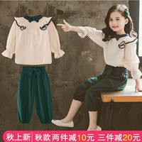 Осенний детский комплект, в корейском стиле, 2020, детская одежда, подходит для подростков, в западном стиле