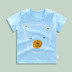 Trẻ em ngắn tay T-Shirt cotton mẫu giáo quần áo lớp quần áo trẻ em gái bé nửa con lợn nhỏ Peggy quần áo trẻ em cô gái Áo thun