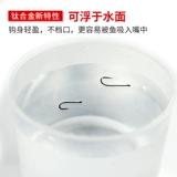 Новый рыболовный крючок из титанового сплава с двумя слотами Guandong, летучая рыба, черная яма, конкурентоспособный импортный крючок для ловли карася без зазубрин оптом